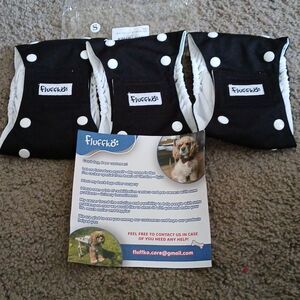 Washable Dog Diapers Male - Premium Reusable Belly Band Wraps for Male Dogs Set